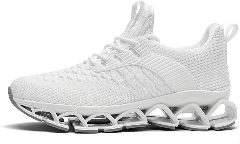 Mens Slip on Walking Running Shoes  Casual Fashion Sneakers Comfort Non Slip Work Sport Athletic Trainer - Image 2